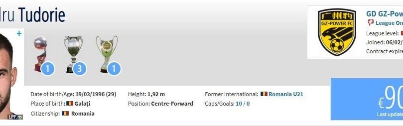 德转：原武汉三镇外援图多列、原河南后卫刘斌加盟广东广州豹